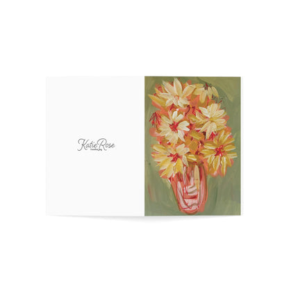 'Vase of Sunflowers' Art Cards (1, 10, 30, and 50pcs)
