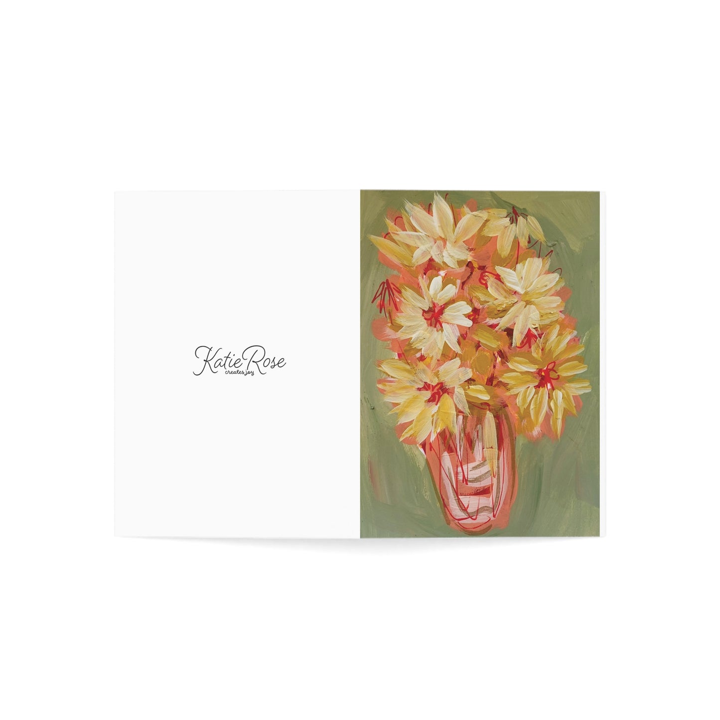 'Vase of Sunflowers' Art Cards (1, 10, 30, and 50pcs)